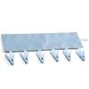 Detachable and Adhesive Multi-Clamp Hanging Rack - Portable Travel Use - Ideal for Hanging Underwear, Tights and Socks