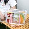 Cosmetic Bag Pvc Transparent Handbag Large Capacity Beach Tote Bag  Outdoor