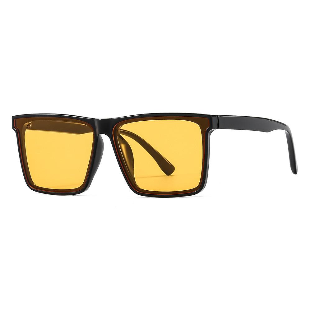 Fashion Mens Square Polarized Sunglasses Uv400 Protection For Outdoor Travel