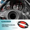 Real Hard Carbon Fiber For Abarth 595 695 2012-2019 2020 2021 2022 2023 2024 Car Steering Wheel Shift Paddle Gear DSG Extension