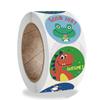 50-500 Pcs Reward Stickers Motivational Stickers Roll for Kids for School Reward Students Teachers Cute Animals Stickers Labels