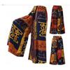 Etnik Stil Geniş Paça Pantolon Kadın Yoga Harem Pantolon Çingene Hippie Boho Saray Pantolonu Büzgülü Bel Aladdin Kadın Pantolonu