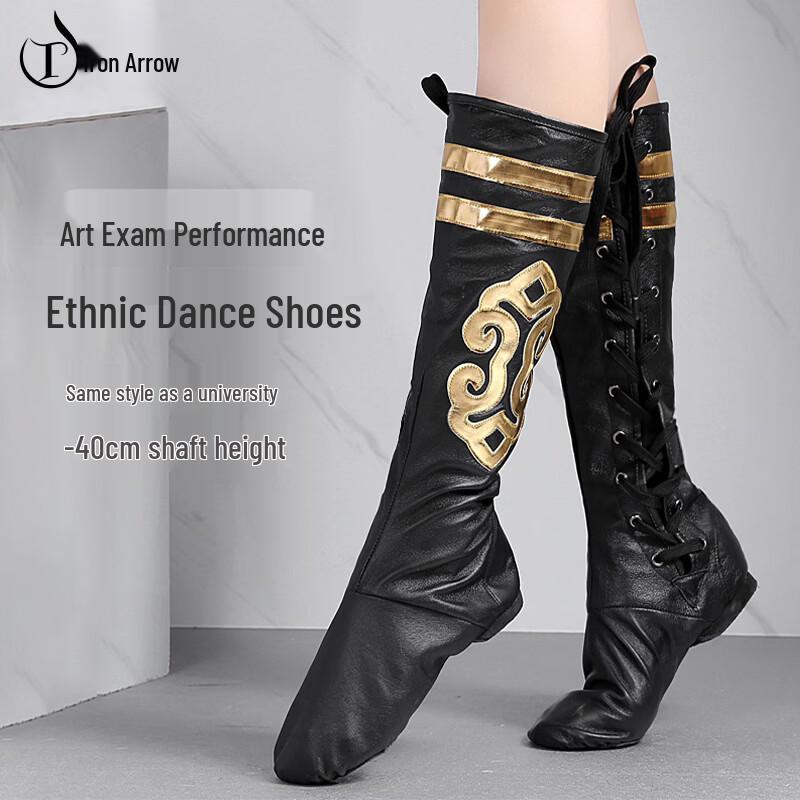 TIEJIAN Mongolian Ethnic Dance Boots