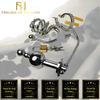 Male Chastity Belt Stainless Steel  Cage  Ring  Kink  Rings