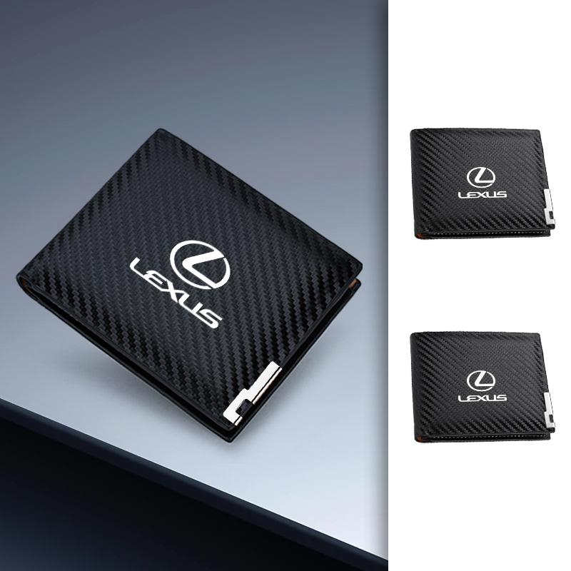 Car Driver's License Pouch Men's Wallet Card Case Holder Accessories For Lexus CT200h ES250 ES300h IS250 IS200 GS300 GS460 GX470 CJ0