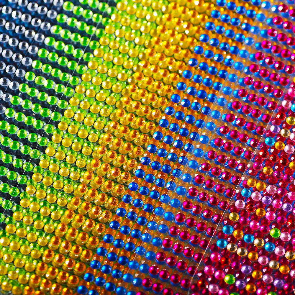 1500 Teile/satz 3mm Diy Aufkleber Kunst Kristall Bling Strass Selbstklebende Aufkleber für Telefon Fall Dekoration YSXX