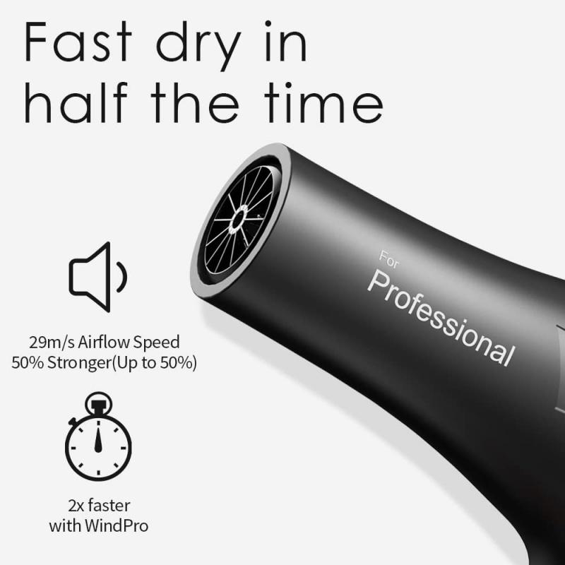 New Professional Salon 2400W High Power High Speed Hair Dryer with Constant Temperature Hair Care and Barber Recommendation