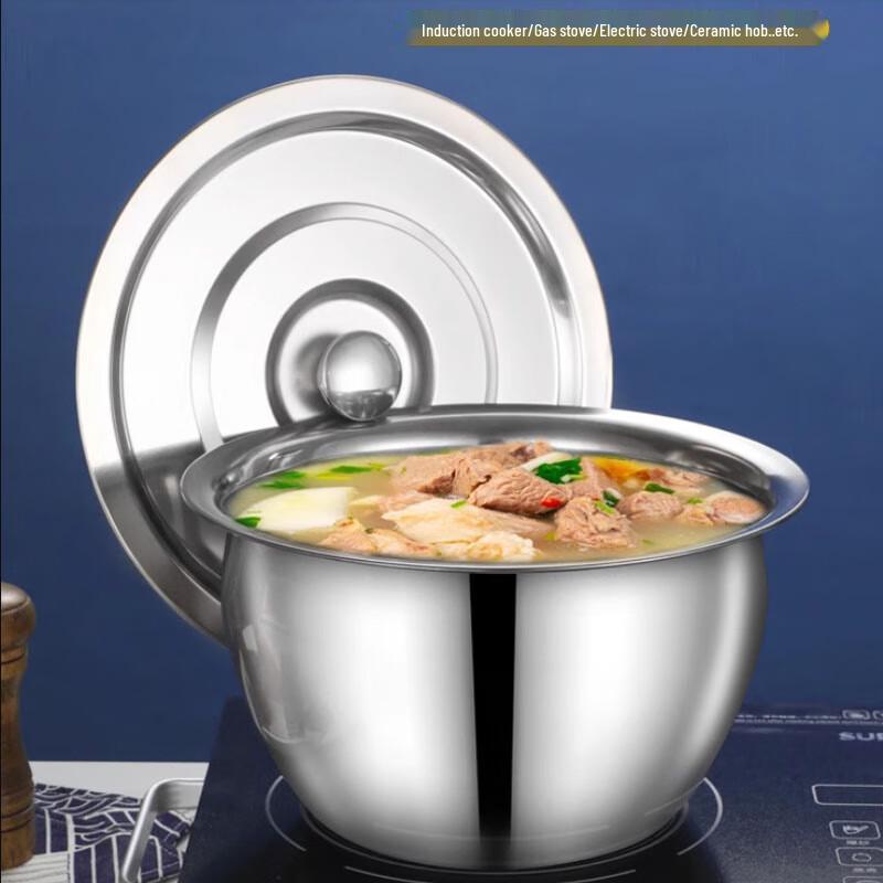 Sule 304 Stainless Steel Multi-Purpose Pot with Strainer Lid