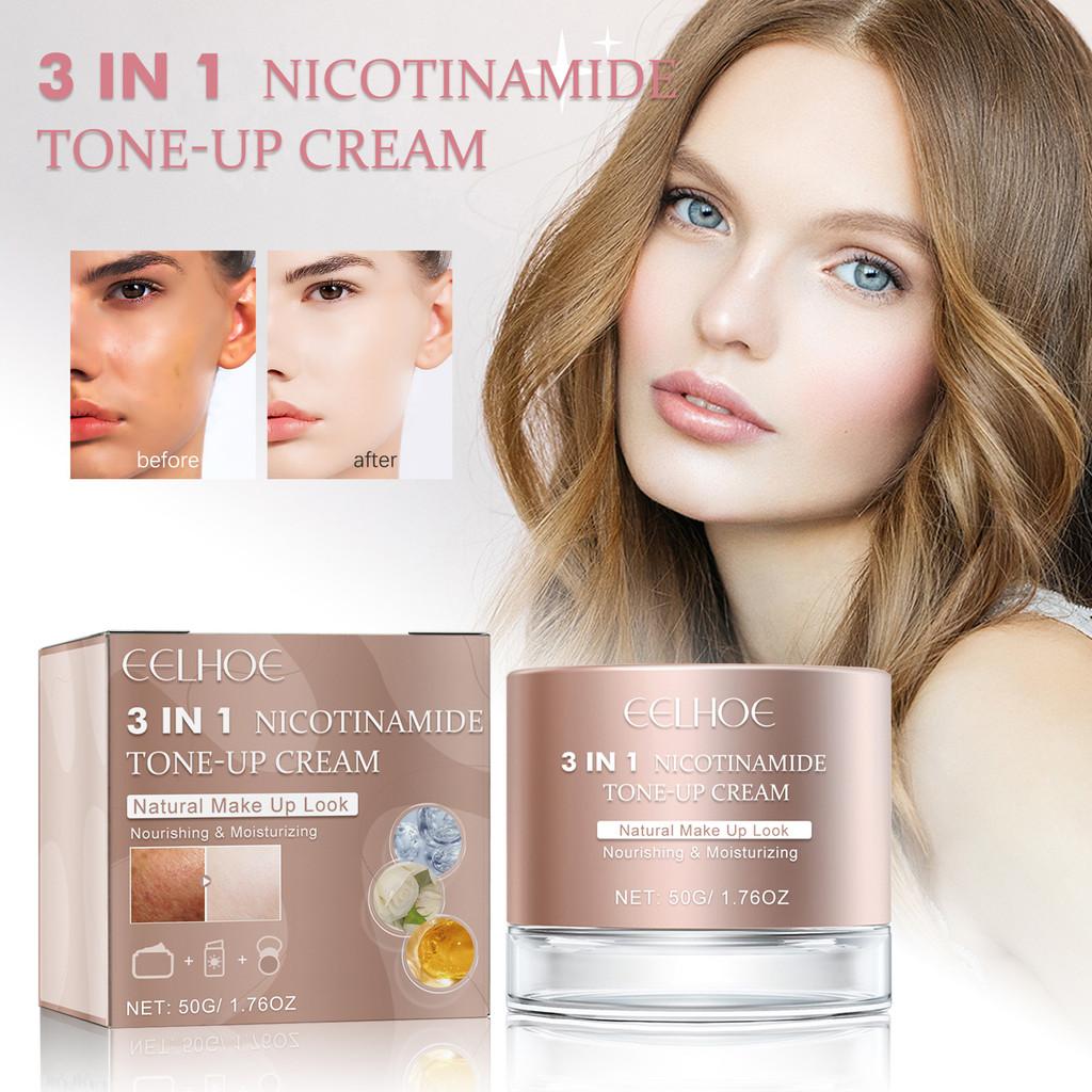 Eelhoe 3in1 Brightening Cream Moisturizing Nourishing Non Greasy Color Correcting Cream