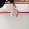 Rainbow Pink Striped Stars for Apple AirPods 1st Generation Protective Case Pro1 Bluetooth Headset Pro1/1st Generation