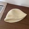 Coarse Knit Knit Fisherman Hat Ear-Protecting Winter Hat Fashion Basin Cap  Autumn and Winter
