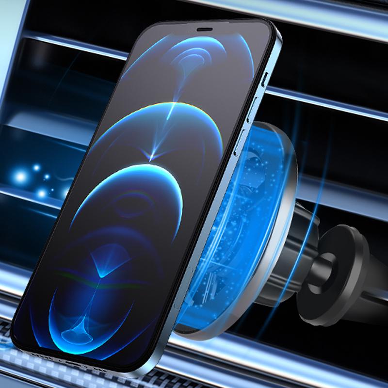 Strong Magnetic Car Cellphone Holder for Magsafe Stand Instrument Panel Magnet Accessories Vent Support for Samsung 14 15