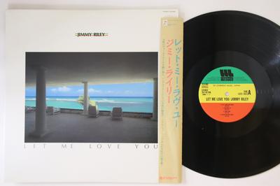 LP Record JIMMY RILEY - Let Me Love You LU255022PROMO WOORELL RECORDS 1984 Japan Obi Reggae, Ska & Dub Used