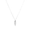 Genuine Sterling Silver (925) Lip Motif Charm Necklace Pendant for Men and Women. Simple, Thin, Small Chain Set with Pouch. Casual, Cute, Popular
