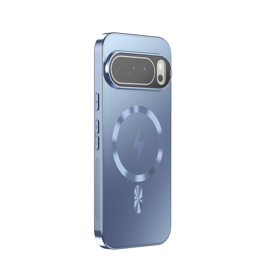 Applicable Pixel11ProXL electroplated wire lightning magnetic mobile phone case Google Pixel10Pro anti-drop protective case