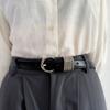 Hip Hop West Cowboy Waist Belt Punk Women Waistband Casual PU Leather Belt  Men