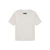 Fear Of God Essentials 1977 Collection SS22 Tee With Digital Flocking Print Unisex Tops Light-Oatmeal FOG-SS22-043