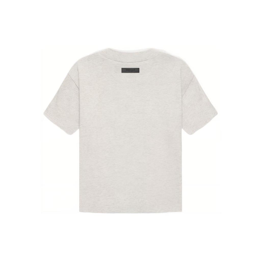 Fear Of God Essentials 1977 Collection SS22 Tee With Digital Flocking Print Unisex Tops Light-Oatmeal FOG-SS22-043