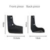 Car Mudguards Fender Wing Cover Plastic Flaps Guards Splashproof Anti-dirty Protective For Nissan Teana 2013 2014 2015 Accessories