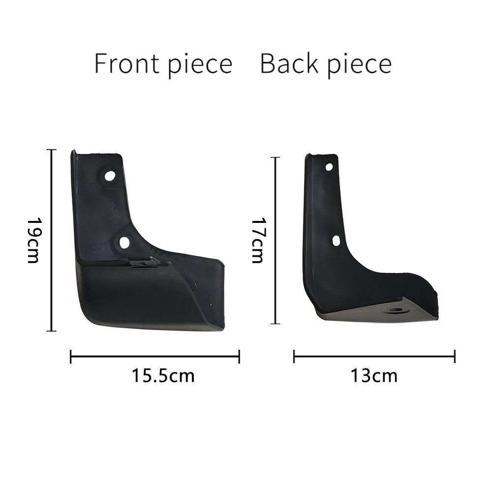 Car Mudguards Fender Wing Cover Plastic Flaps Guards Splashproof Anti-dirty Protective For Nissan Teana 2013 2014 2015 Accessories