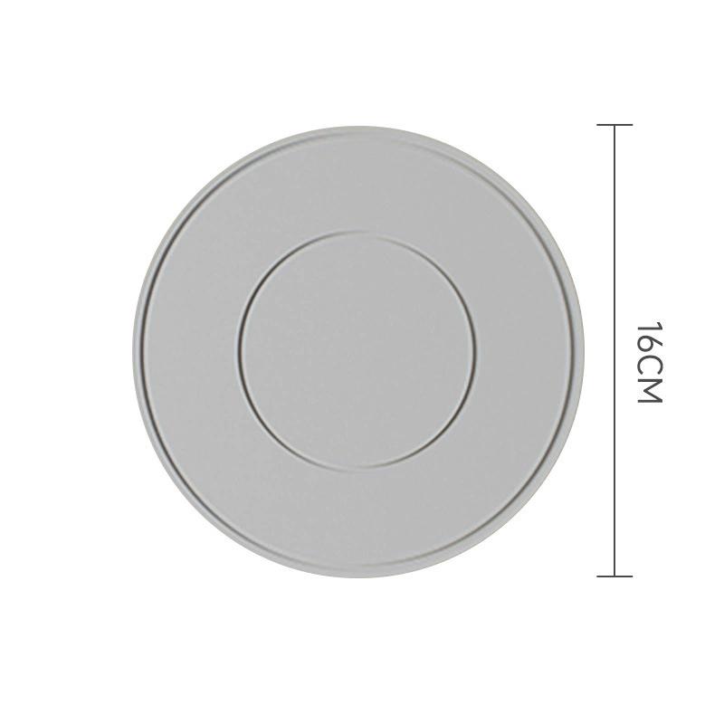 Silicone High Temperature Resistant Thickened Coaster Round Microwave Silicone Soft Placemat Insulation Pad Kitchen Tools