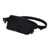 Large Logo Embroidered Dark Fabric Chest Bag Crossbody Waist Bag Unisex Bags Black 073587-01