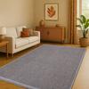 Tapis aspect jute intérieur extérieur losanges beige 120x160
