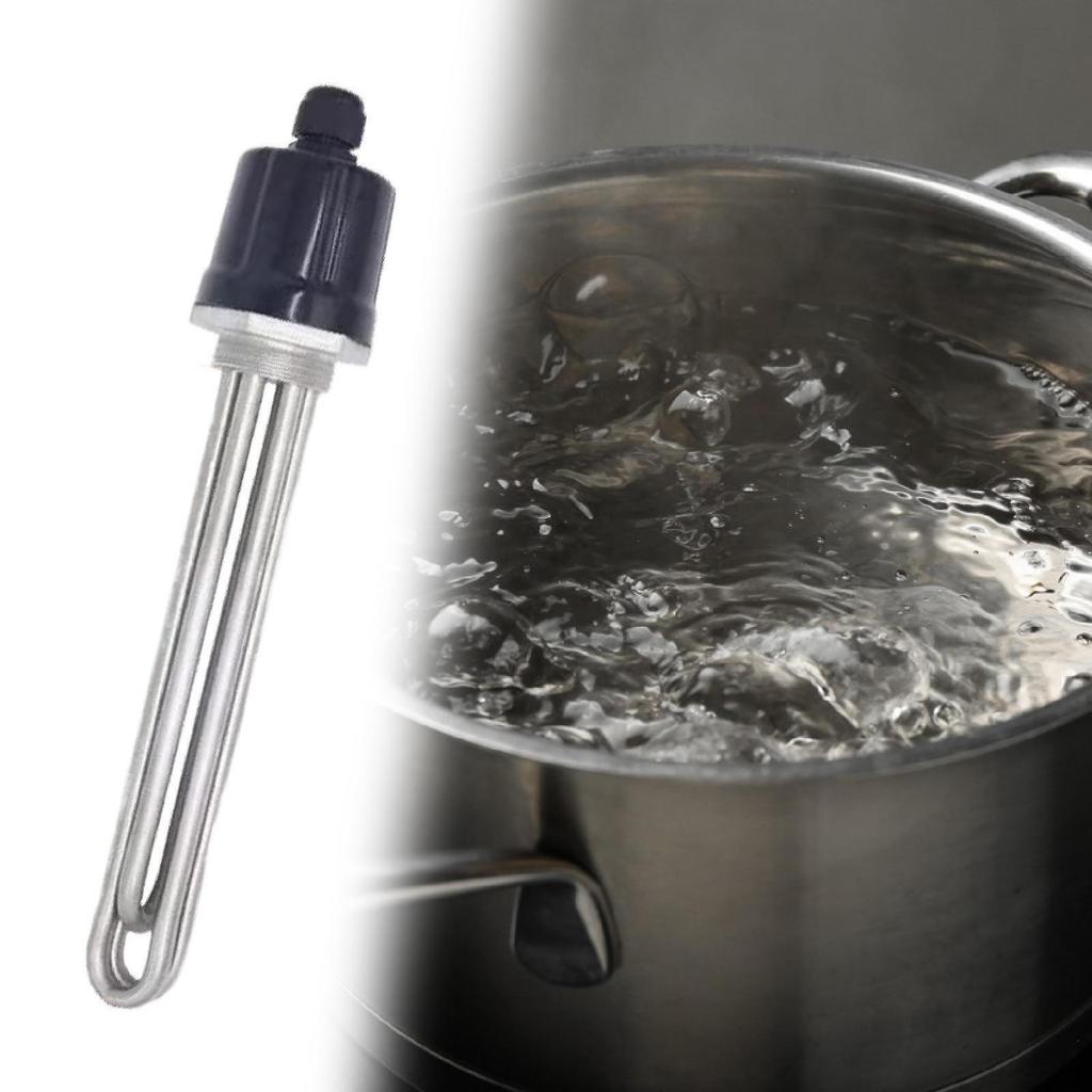 Submersible Heater Element Dn32 Immersion for Washbasins Travel 19cm 3KW