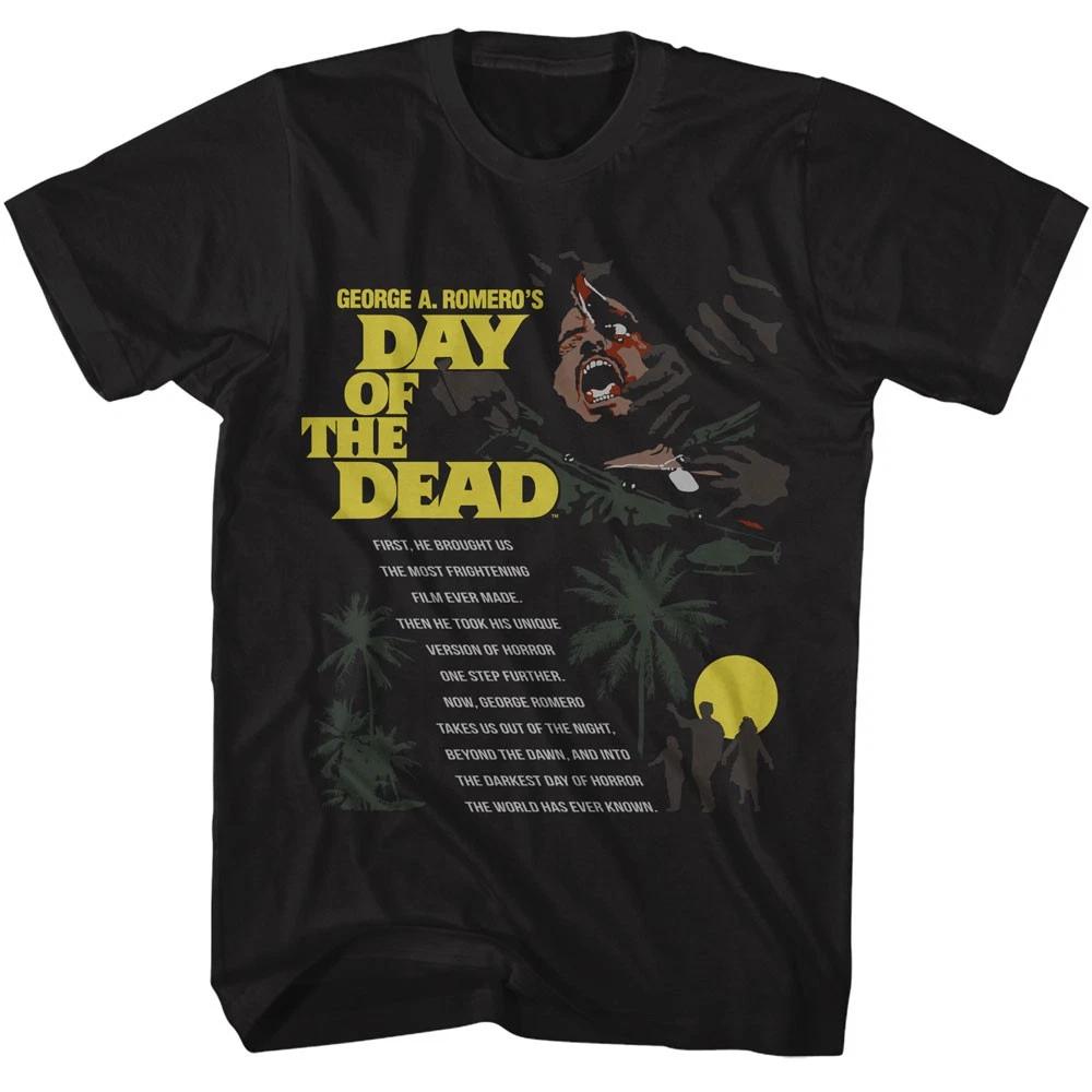 Day Of The Dead Movie Darkest Day Of Horror George Romero s Men s T shirt 4XL