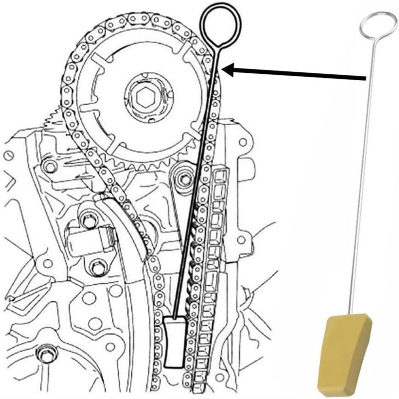 Cam Phaser Lockout Kit for Ford 4.6L 5.4L 3V F150 Expedition, Noise Repair Timing Fix