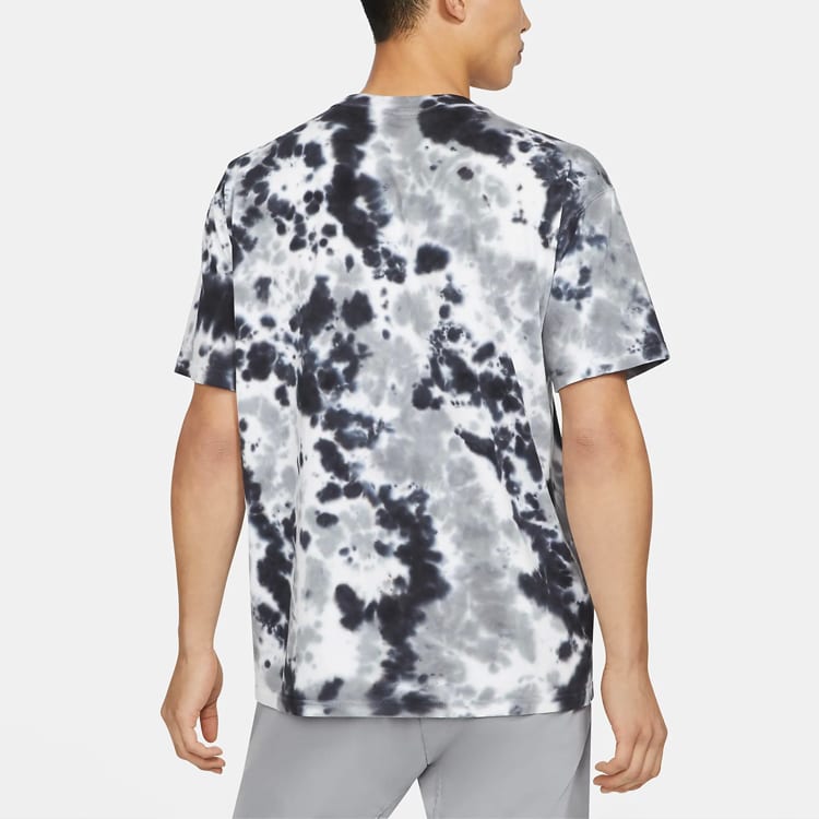 Nike Sportswear Loose Fit Tie-Dye Print Tee Gray DB6150-101