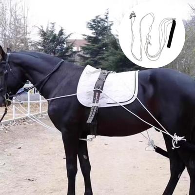 Lina do Szybkiego Mocowania Kantara dla Konia Stajnia Spacer Pokaz Lonża Regulacja Blokada