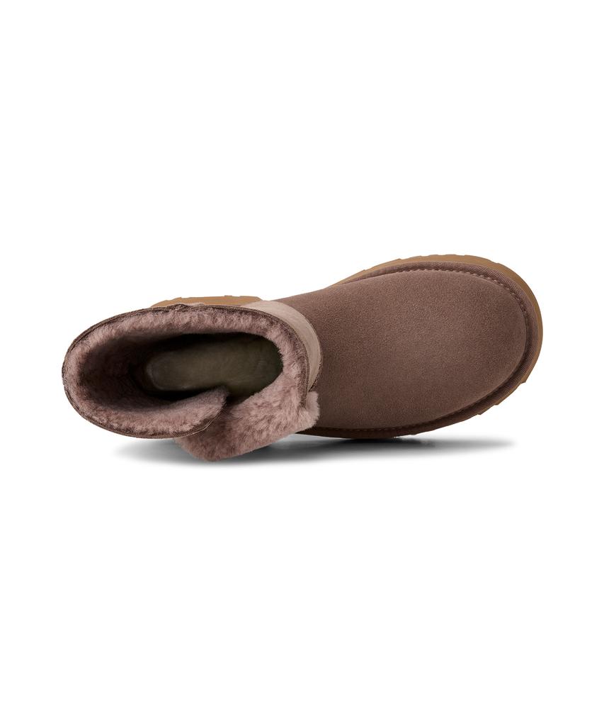 Ugg [Women] Unique Twin Face Heel Boots (Esmi Boots) - Caribou / 1171533-Crbo