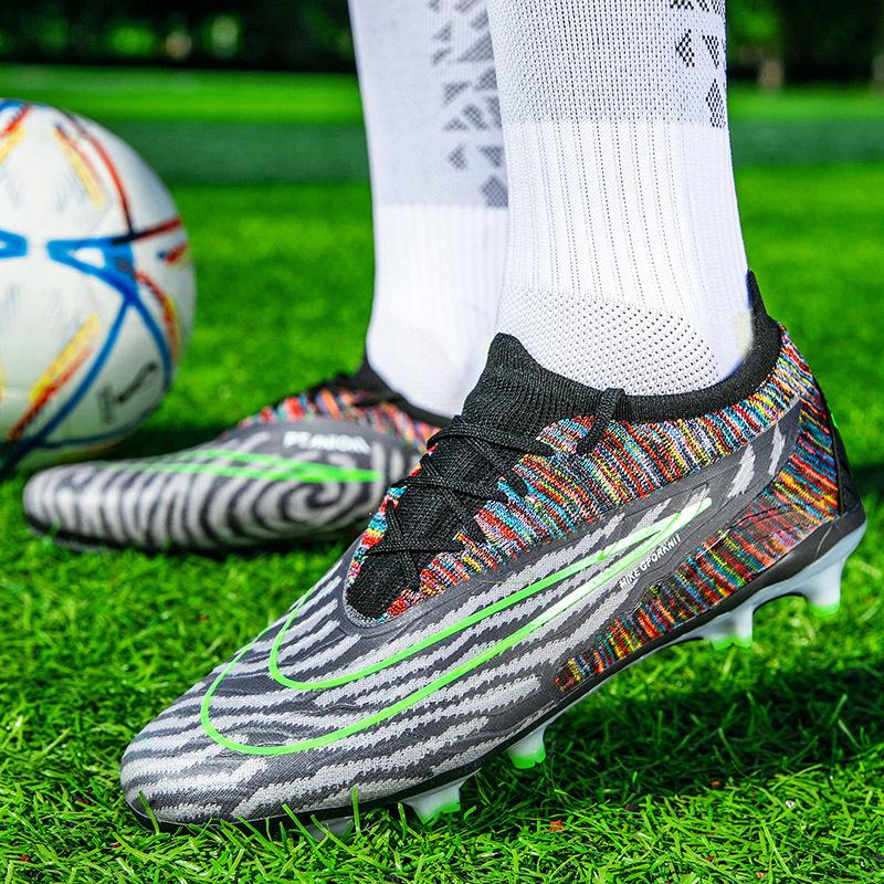 

New low-top football shoes men s adult sports AG long TF broken nails student youth game training shoes 45