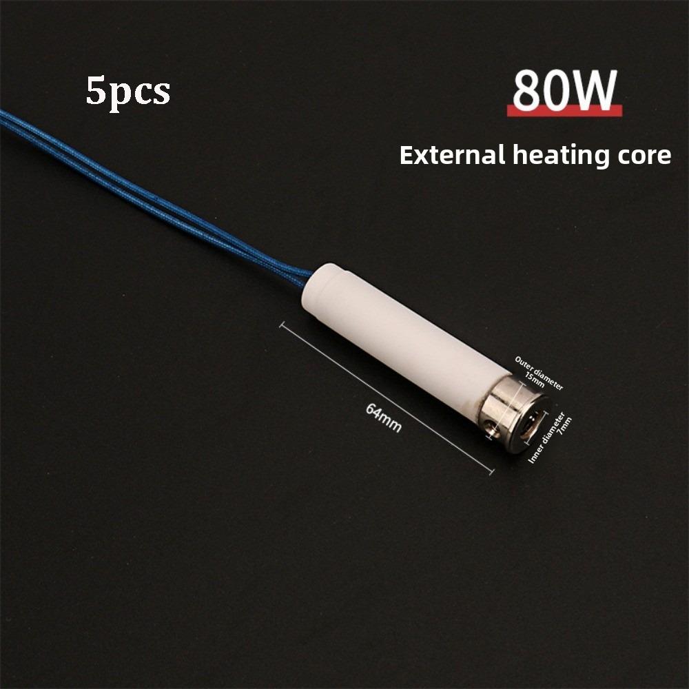 1/5pcs 220V Electric Soldering Iron Core 30W60W80W100W150W High Temperature Resistance Metalworking Accessory