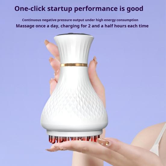 Kabelloses Handmassagegerät für Beine und Körper mit 25 Massageköpfen, 19 Modi, einstellbar, wiederaufladbar