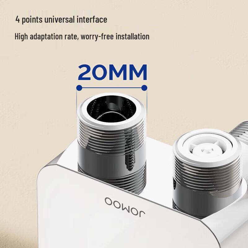 JOMOO High-Flow Dual-Outlet Toilet Bidet Spray Kit