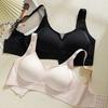Underwear Summer Thin Women's Gathering Bra Top Support Anti Sagging Non Marking Bra Smooth Noodles Breathable Bra
