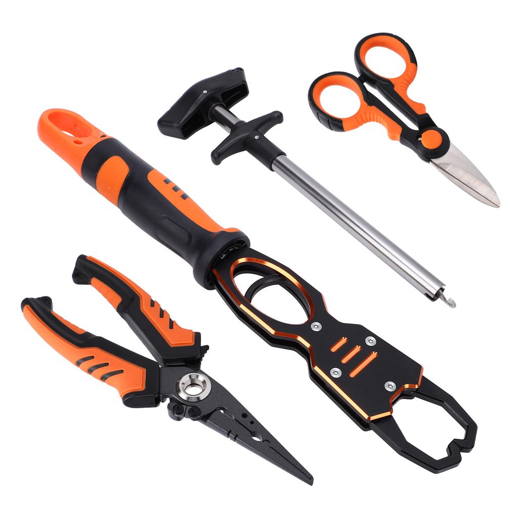 Portable Fishing Tool Set Multi-function Lure Pliers Fish Line Cutter Control Fish   Hook Remover Portable Fishing Tool