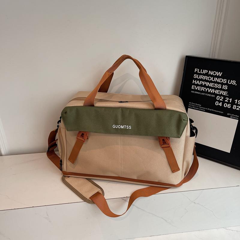 Expanding Dry And Wet Separate Luggage Bag With Shoe Bin Short-distance Travel Bag Travel Lightweight Sports Fitness Bag