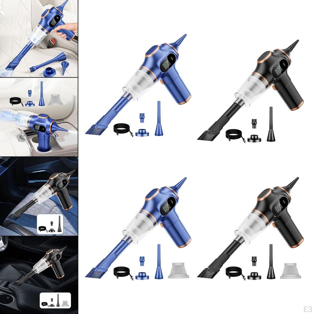 Aspirator compact fără fir pentru curățarea casei și a mașinii