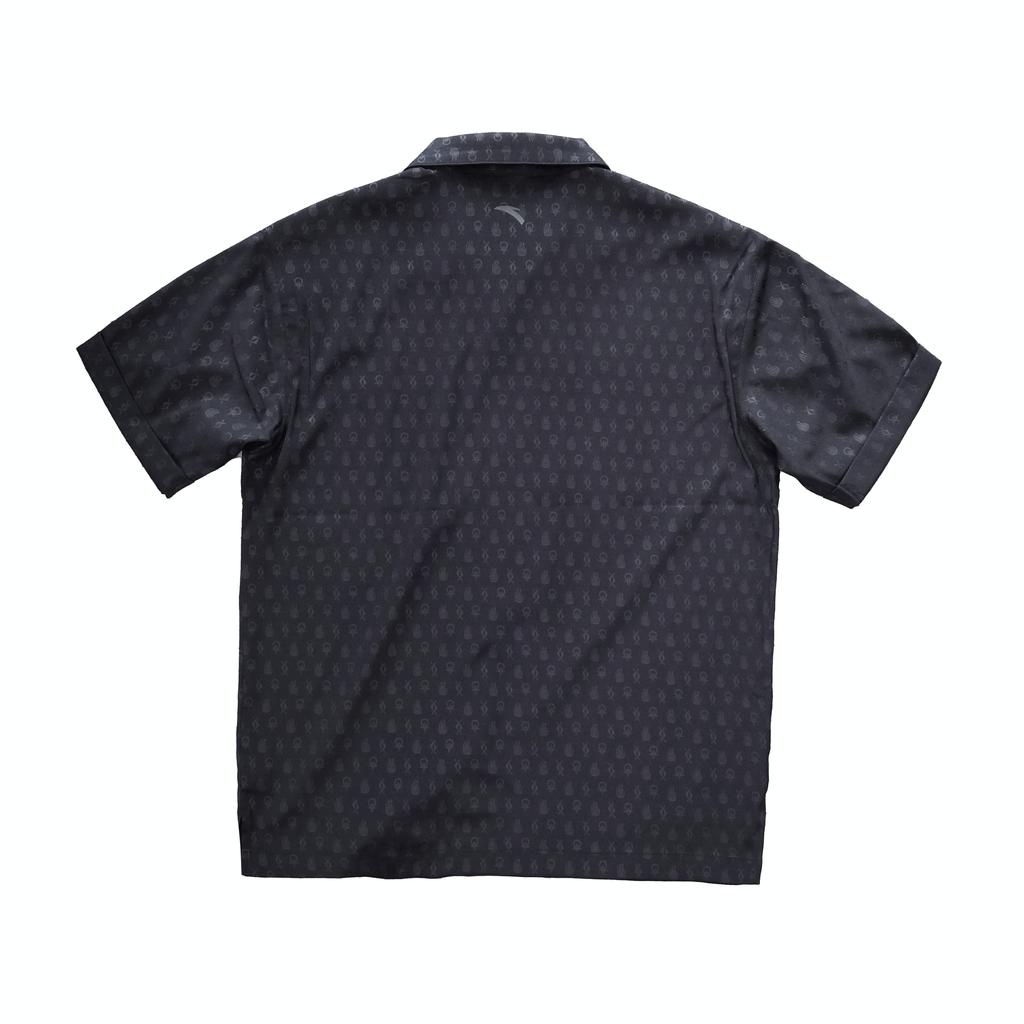 Anta Classic Fashion Trendy Retro Minimalist Comfortable Casual Round Neck Pullover Loose Short Sleeve Shirt Unisex shirts Black 172621112-2