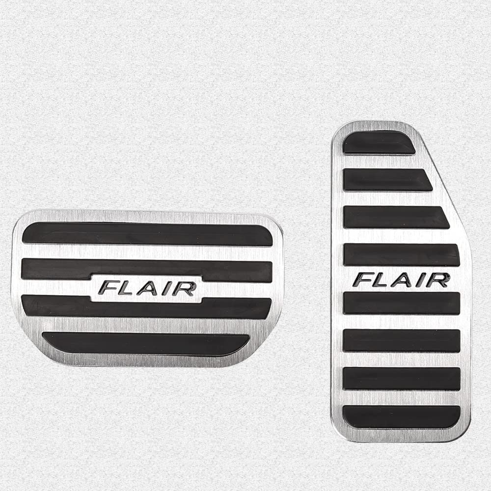 

BOYOUS Mazda MS52S MS92S Aluminum Pedal No Tools Required Dedicated Design Brake Axle Cover Anti-Scratch Stain Anti-Slip 2-Piece Set (Silver) серебряный