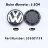 56/58/60/65/66/70/76MM 4pcs Car Emblem Wheel Center Caps Hub Cover Accessories for VOLKSWAGEN GTI Jetta Tiguan Golf POLO Passat