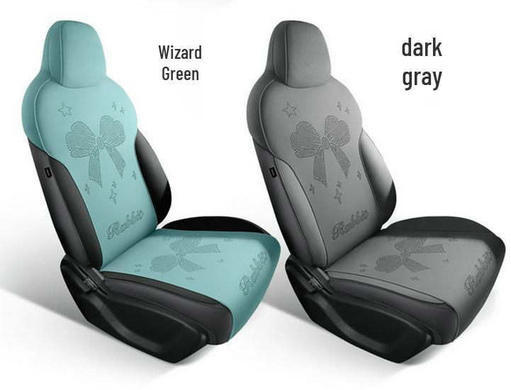 Geely Xingyuan All-Season Suede Ventilated Half-Wrap Seat Cushion Cover