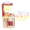 43Pcs Kitchen Toys Imitated Chef Kitchen Toys Educational Kitchen Pretend Cooking Toys Playset for H