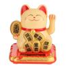 1/2/4 STÜCK Solarbetriebene Maneki Neko Winkende Arm Winkende Glückskatze Glückskatze Für Heim-, Büro- und Autodekoration