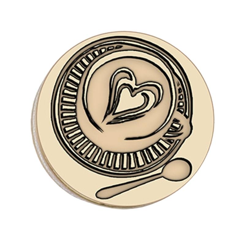 Wax Seal Stamp DIY Sealing Wax Stamp Head for Scrapbooking Wedding Invitation Photo Album Dedicated Seal Stamp DIY