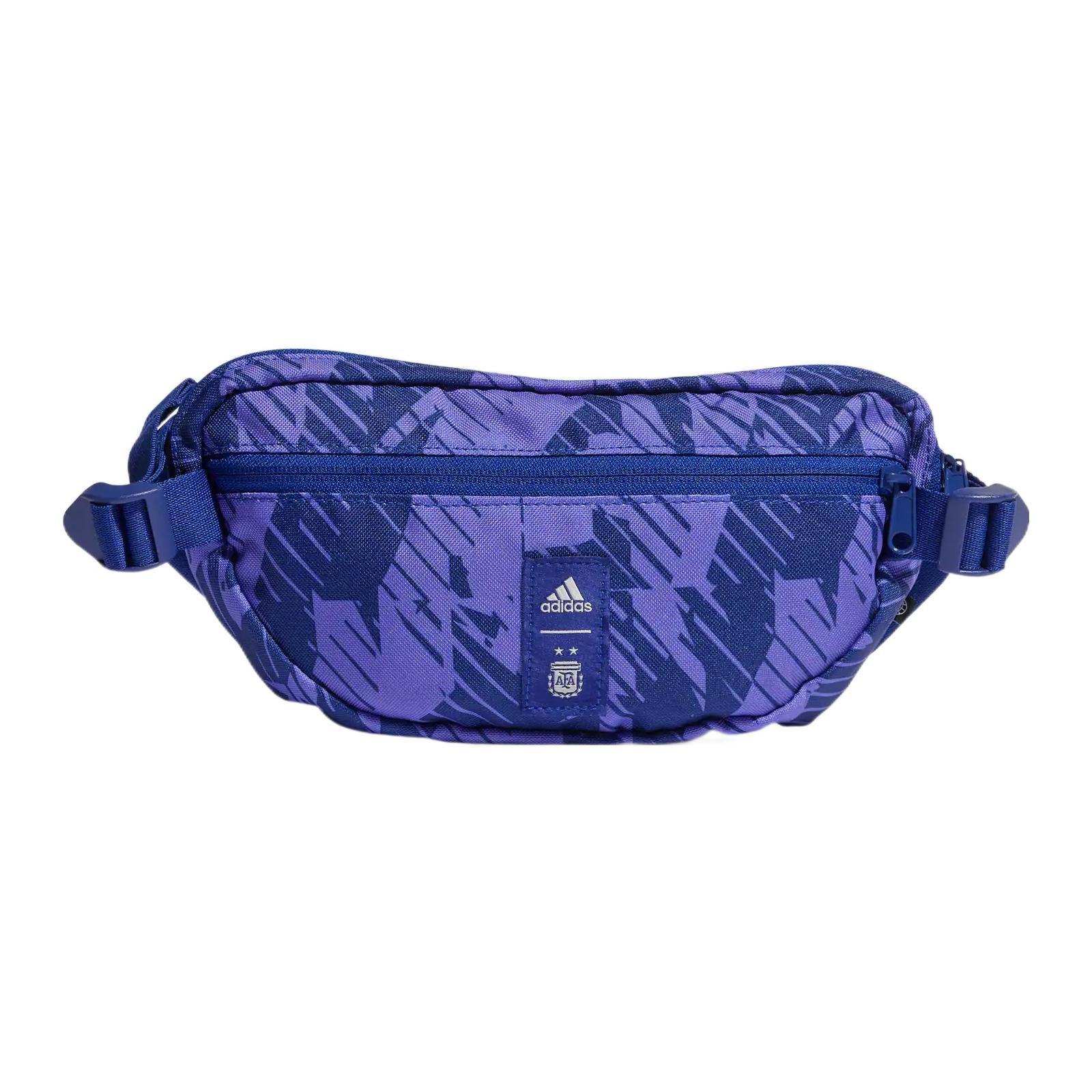 

Adidas Afa Crsbody Bag Sports Casual Printed Pattern Recyclable Material Argentina Football Sports Bag Chest Bag Crossbody Bag Regular HM6665 Purple
