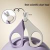 Children's Stainless Steel Nail Clipper Set with File & Small Scissors